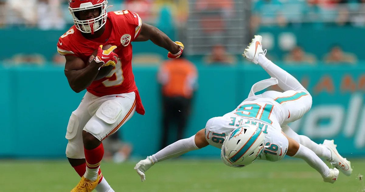 An NFL Week 4 coverage map of CBS' early slate of games, courtesy of 506 Sports.