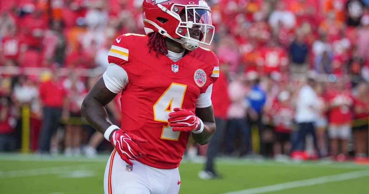 Rashee Rice injury update as Chiefs WR leaves game with hamstring injury