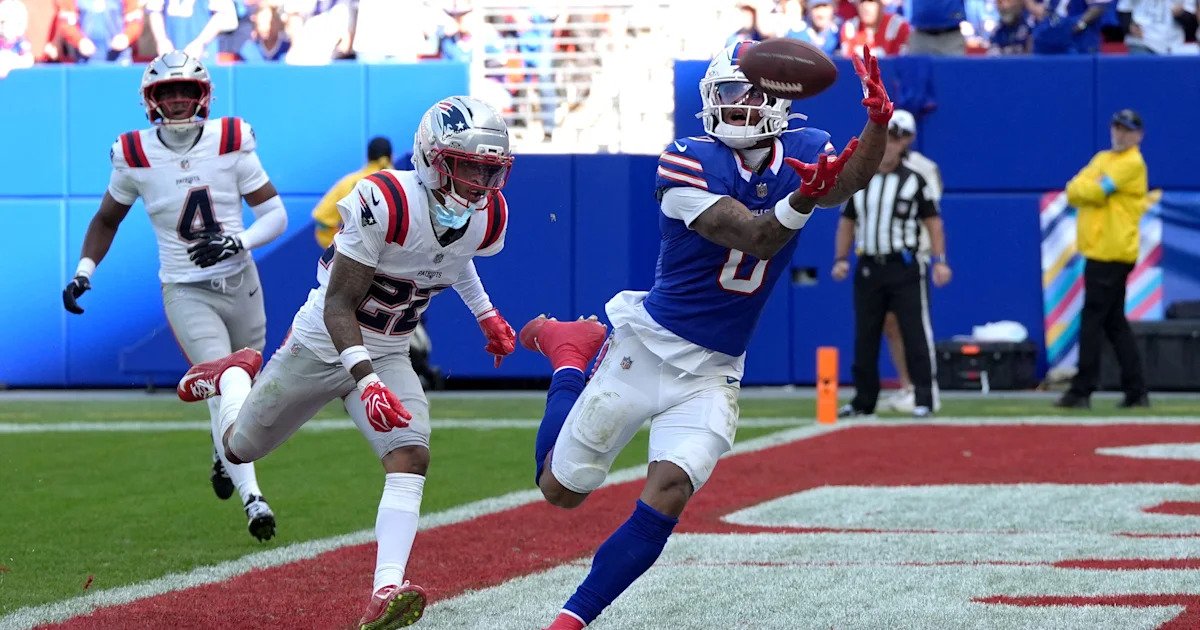 Keon Coleman erupts for 116 yards in Week 4 against New England