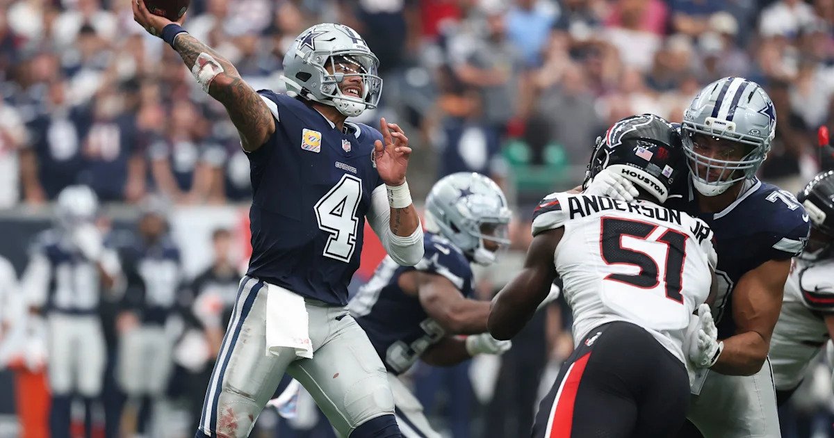 Dak Prescott throws for a season-high 355 in Week 4
