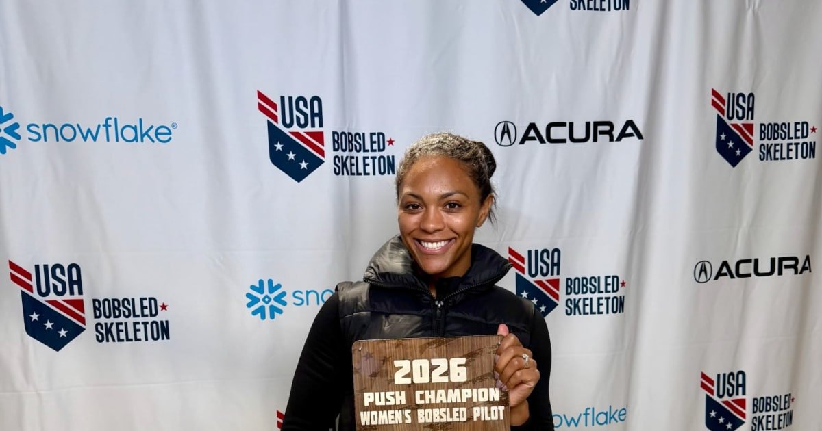 Kaysha Love and Ryan Rager Lead USA Bobsled Pilot Push Results