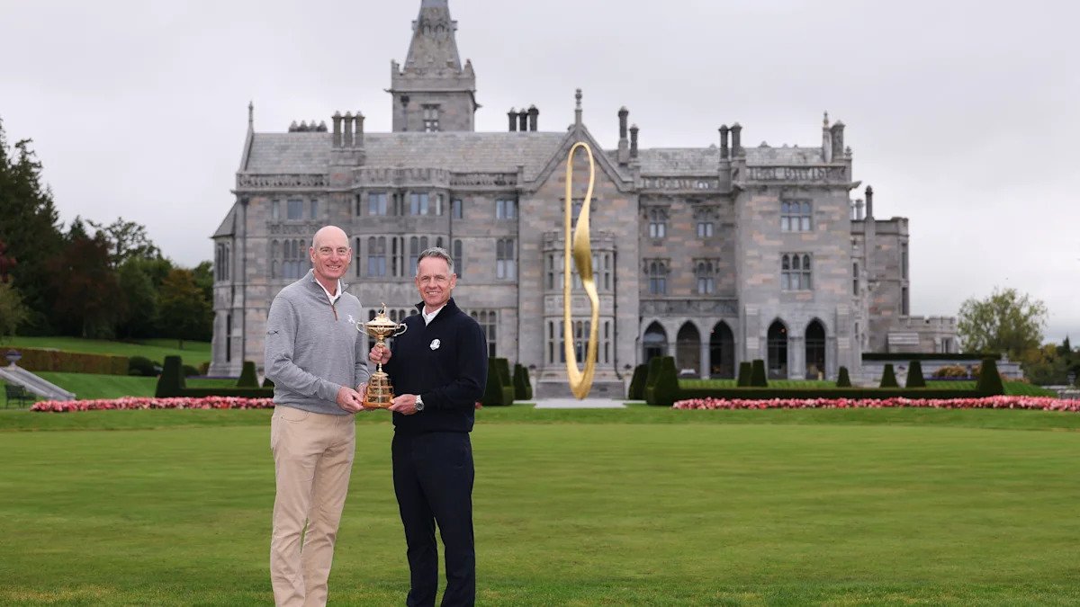 Photos: Luke Donald, Jim Furyk kick off 2027 Ryder Cup countdown