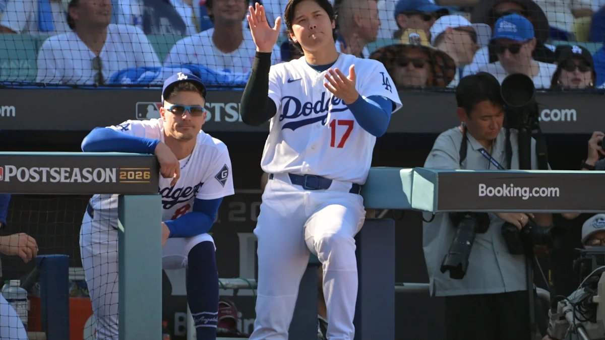 Dodgers starting lineup today has Shohei Ohtani dropped in the order